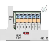 ★手数料０円★袋井市栄町　月極駐車場（LP）